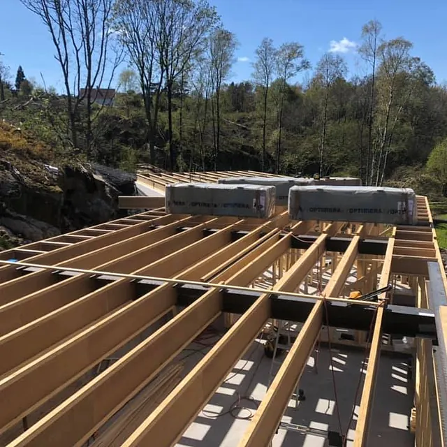 Konstruksjon av bygning